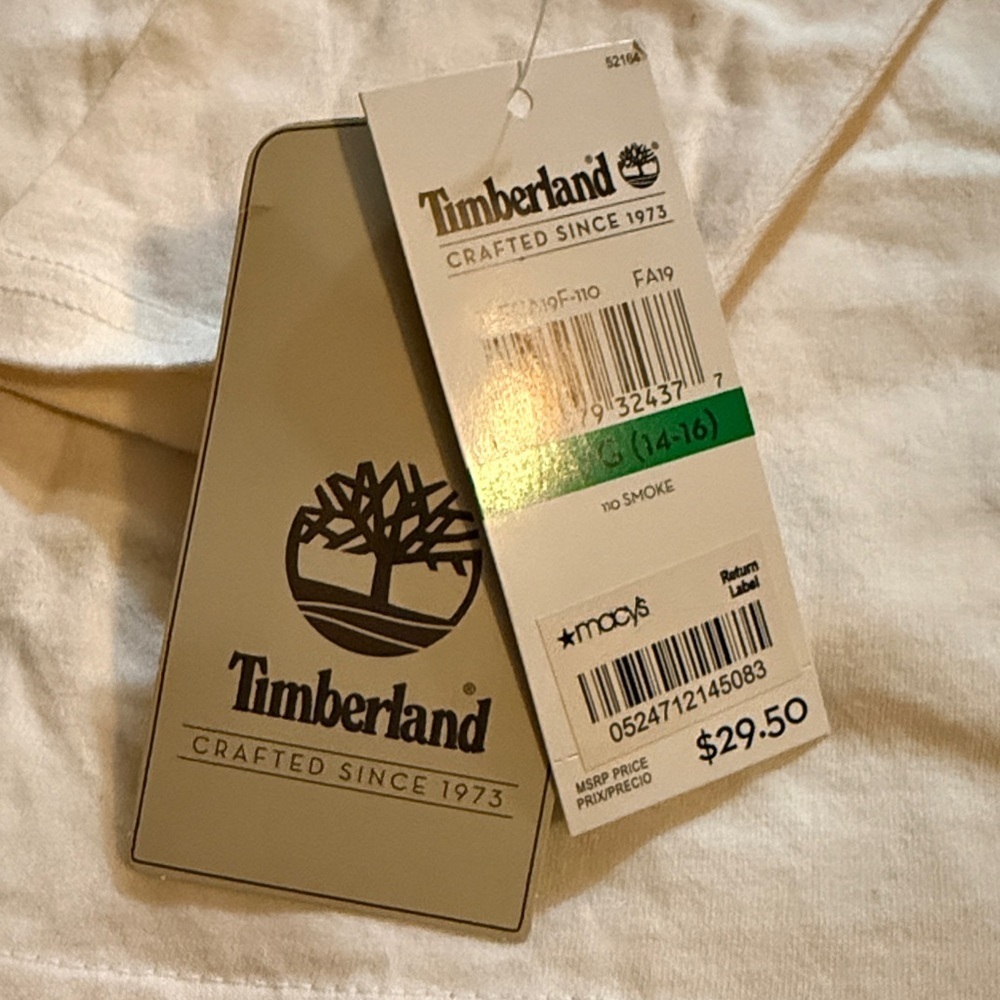 Timberland Beige Long Sleeve with Colorful Graphic - Picture 2 of 5